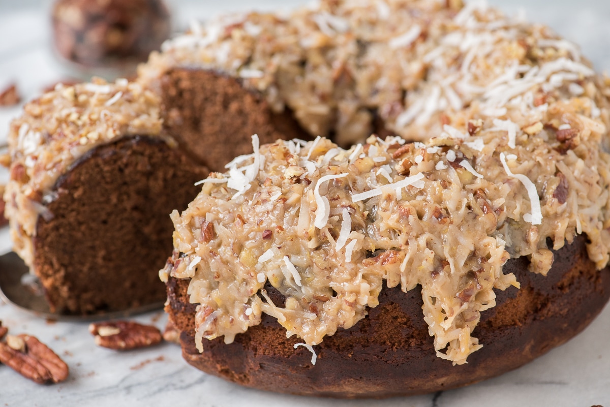 German Chocolate Bundt Cake Rodelle Kitchen