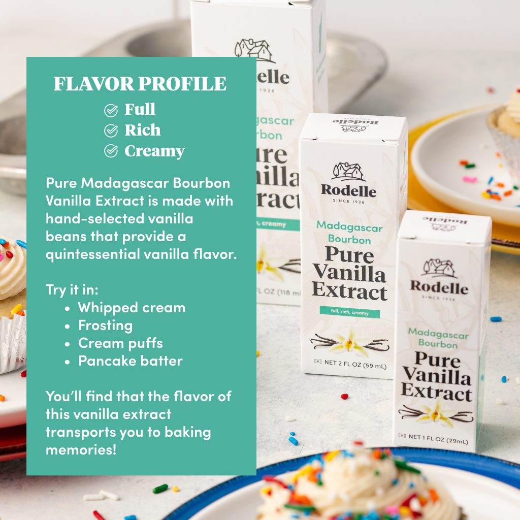 Infographic post for pure vanilla extract