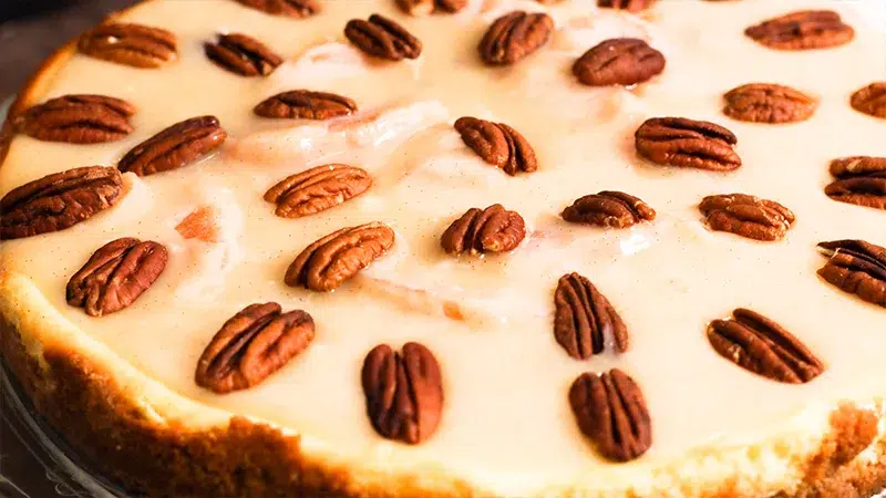 Caramel Apple Cheesecake