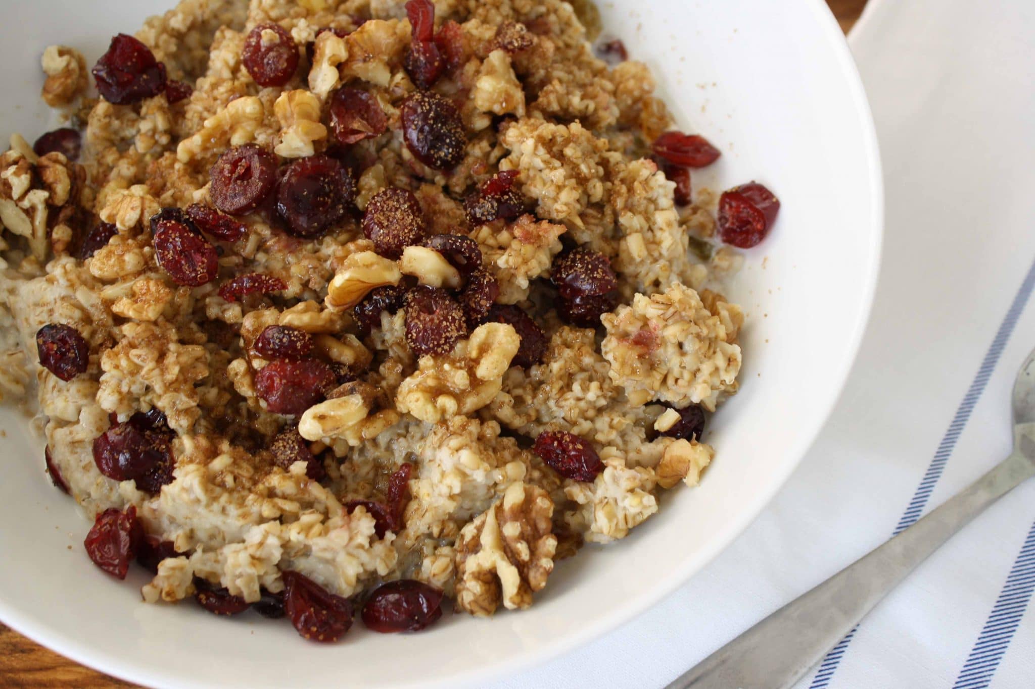 Oatmeal with Vanilla Sugar & Raisins Recipe Rodelle Kitchen