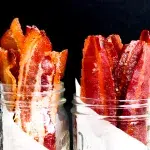 Vanilla Bourbon Candied Bacon