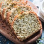 Finished product of the olive oil bread