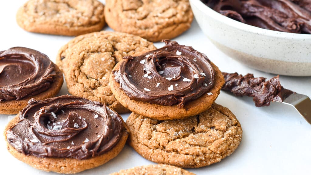 Finished product of the Muscovado Spice Cookies