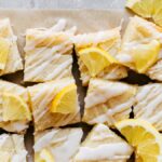 Finished product of the lemon bars