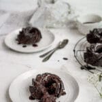Finished product of the chocolate bundlettes with glaze