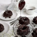 Finished product of the chocolate bundlettes with glaze