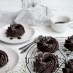 Finished product of the chocolate bundlettes with glaze