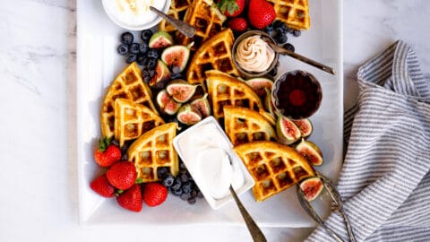 Finished product of the best waffle board