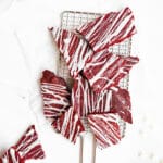 Finished product of the brownie brittle bark