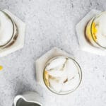 vanilla ginger sparklies on neutral background
