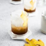 vanilla ginger sparklies on neutral background
