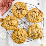 Pan-Banging Compost Cookies on a cooling rack