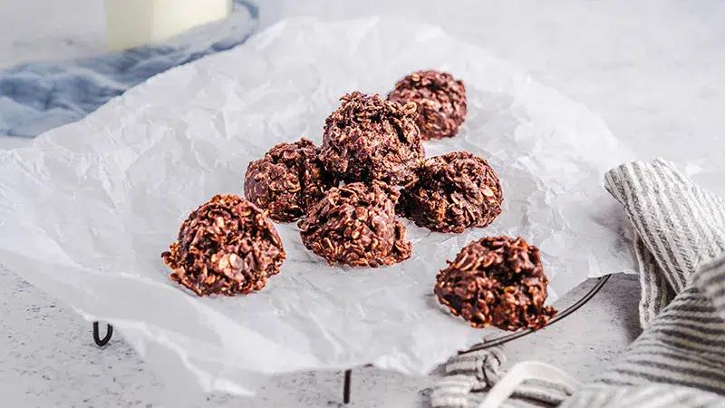 Vegan Chocolate No Bake Cookies
